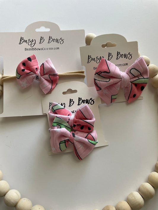 Watermelon bows