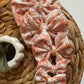 Floral pumpkin velvet bow